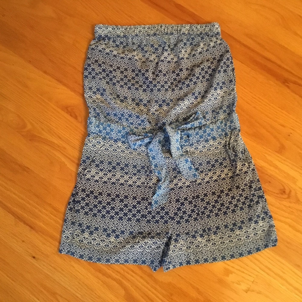 DIANE VON FURSTENBERG SILK ROMPER NEVER WORN